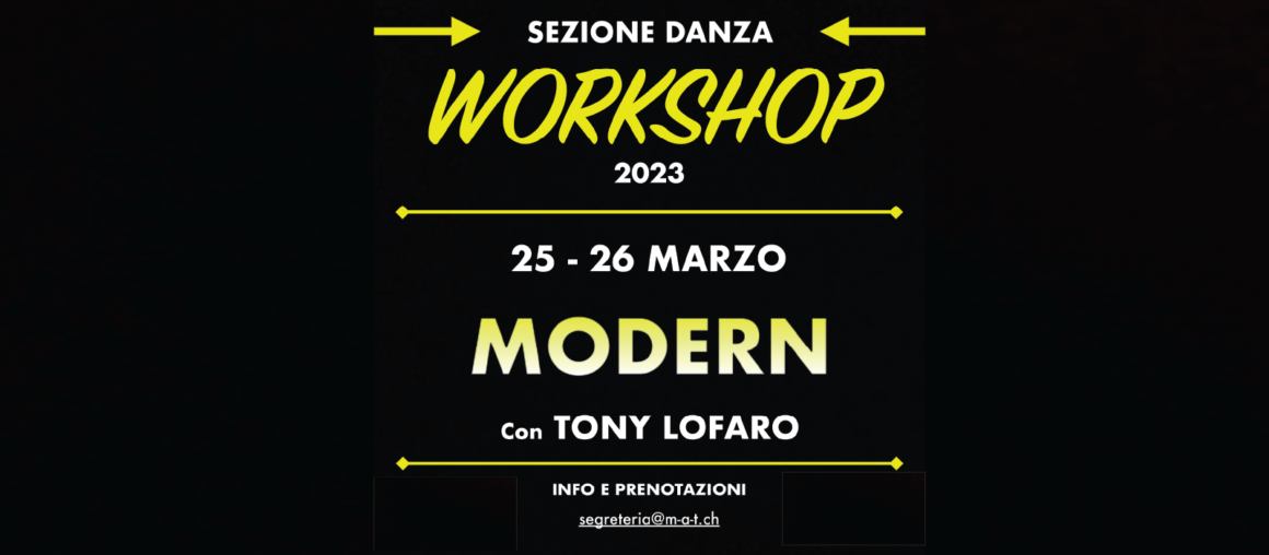 Tony Lofaro torna al MAT!