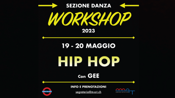 WORKSHOP DI HIP HOP CON GEE!