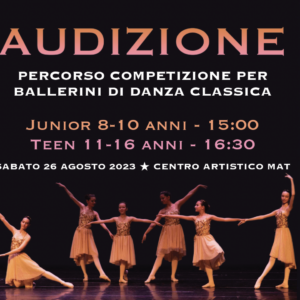 AUDITION CALLING!