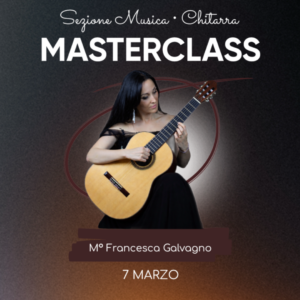 Masterclass di Chitarra con M° Francesca Galvagno